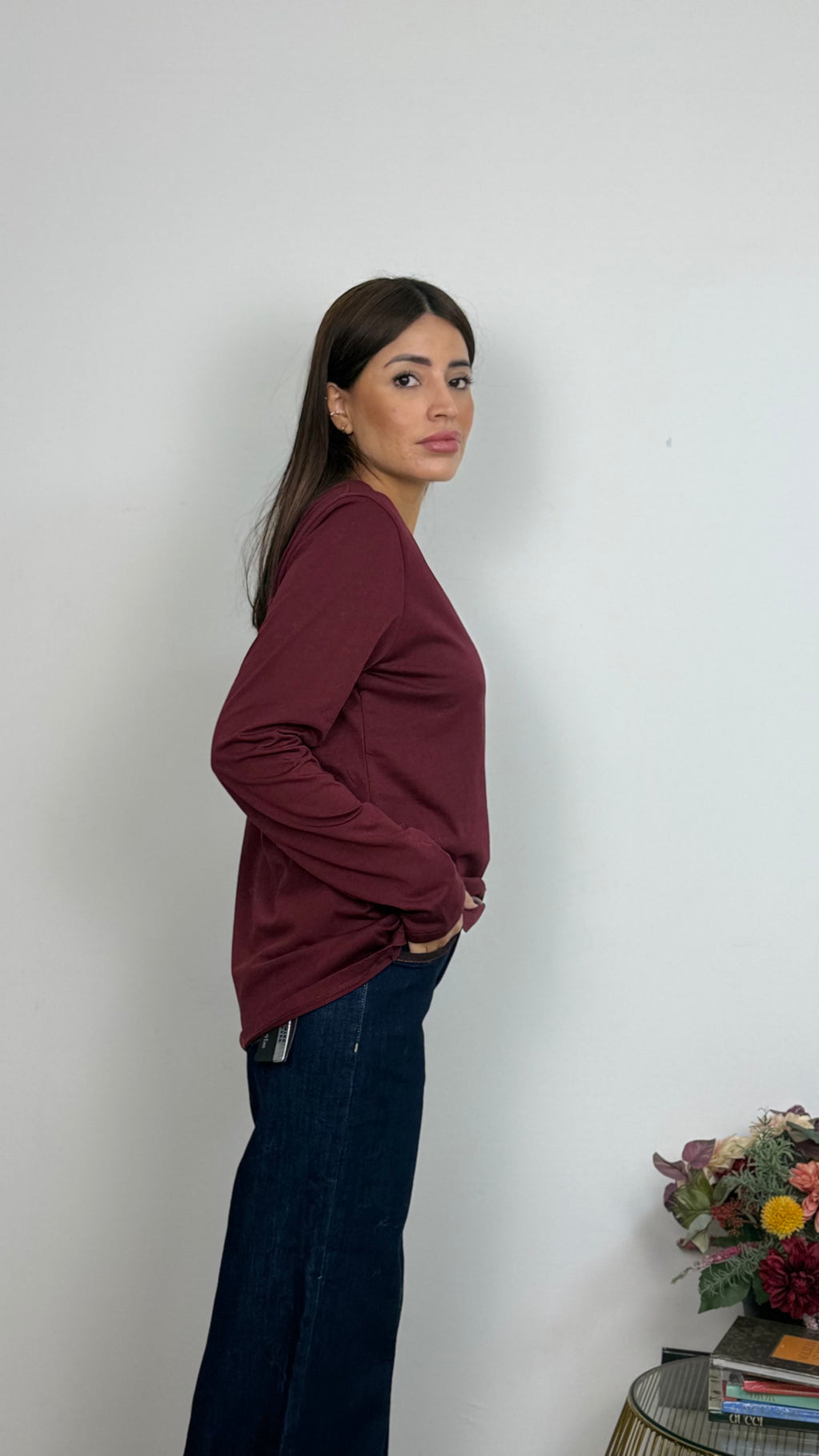 Maglia Over Girocollo Lumina