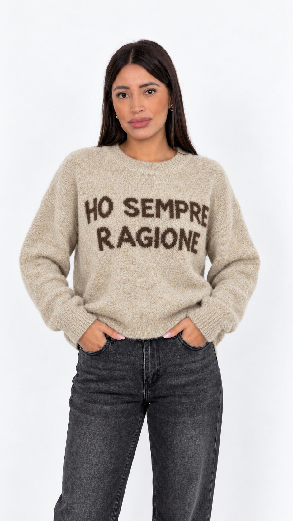Maglione con Scritta
