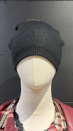 Cappello con Glitter Misto Cashmere