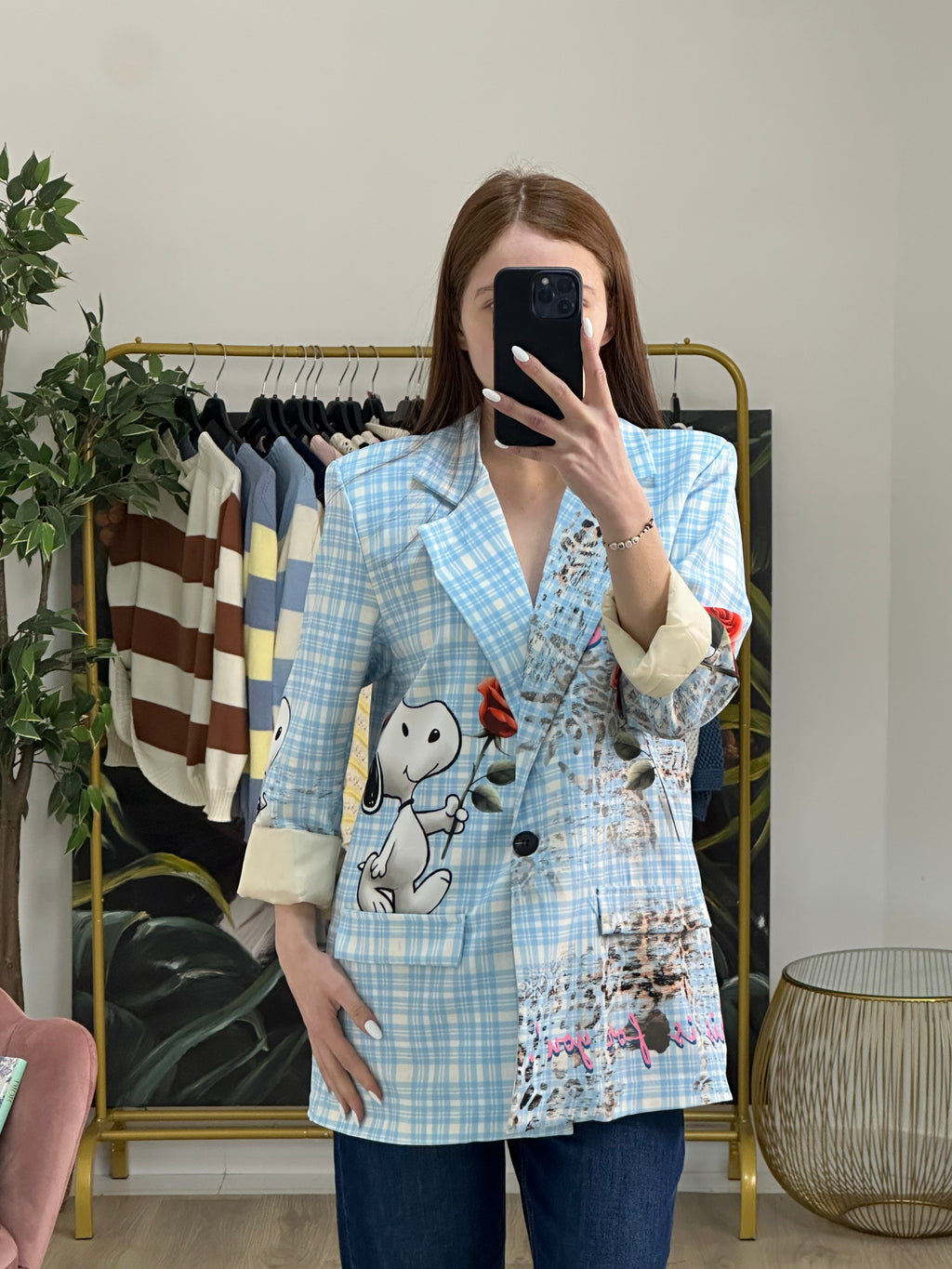 Giacca Spallone  con Design