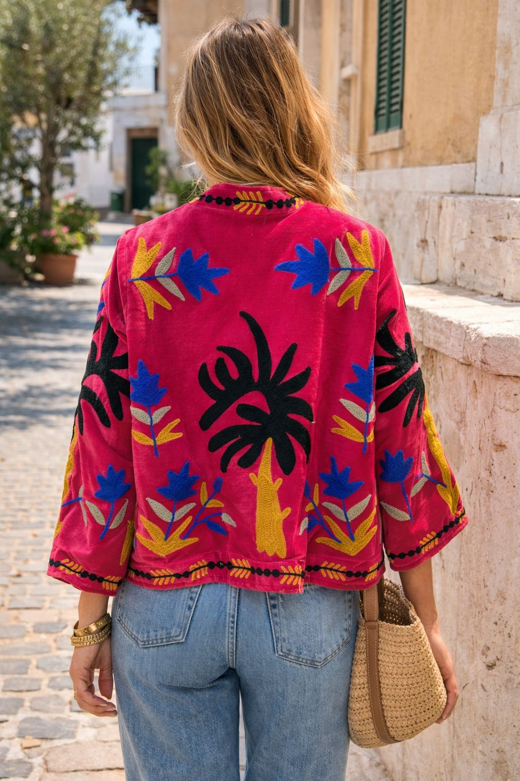 Giacca Etnica Ricamata
