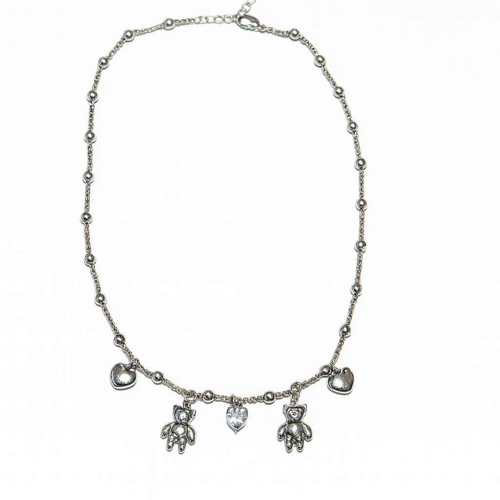 Collana Bear con Cuore