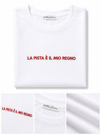 T-Shirt With Writes Ricamata