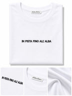T-Shirt With Writes Ricamata