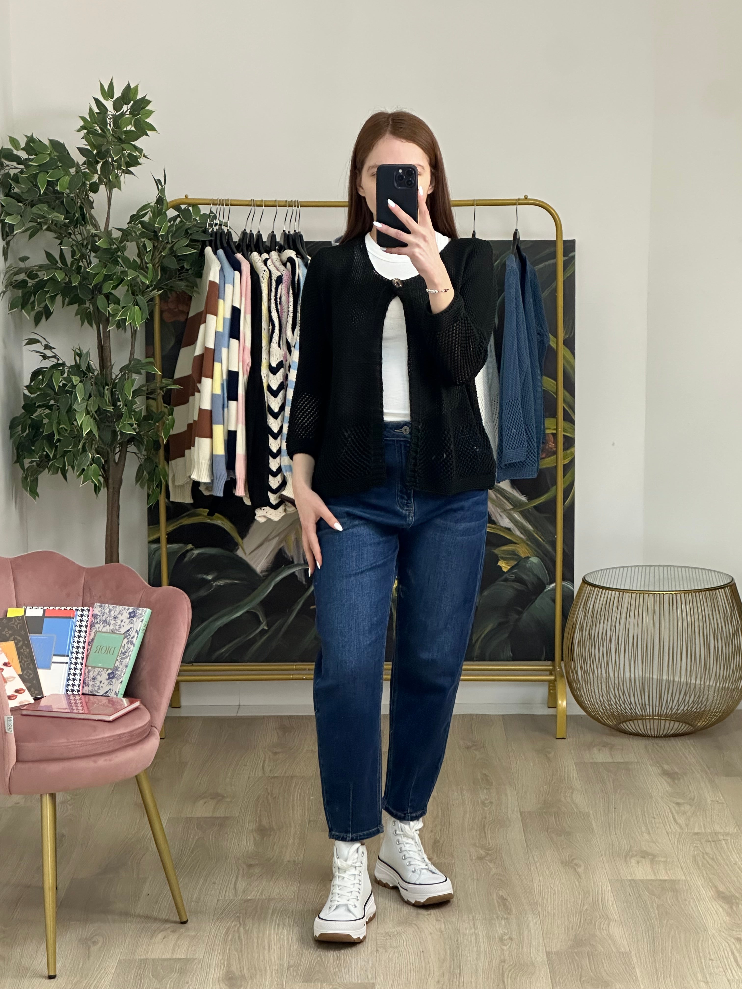 Cardigan Traforato