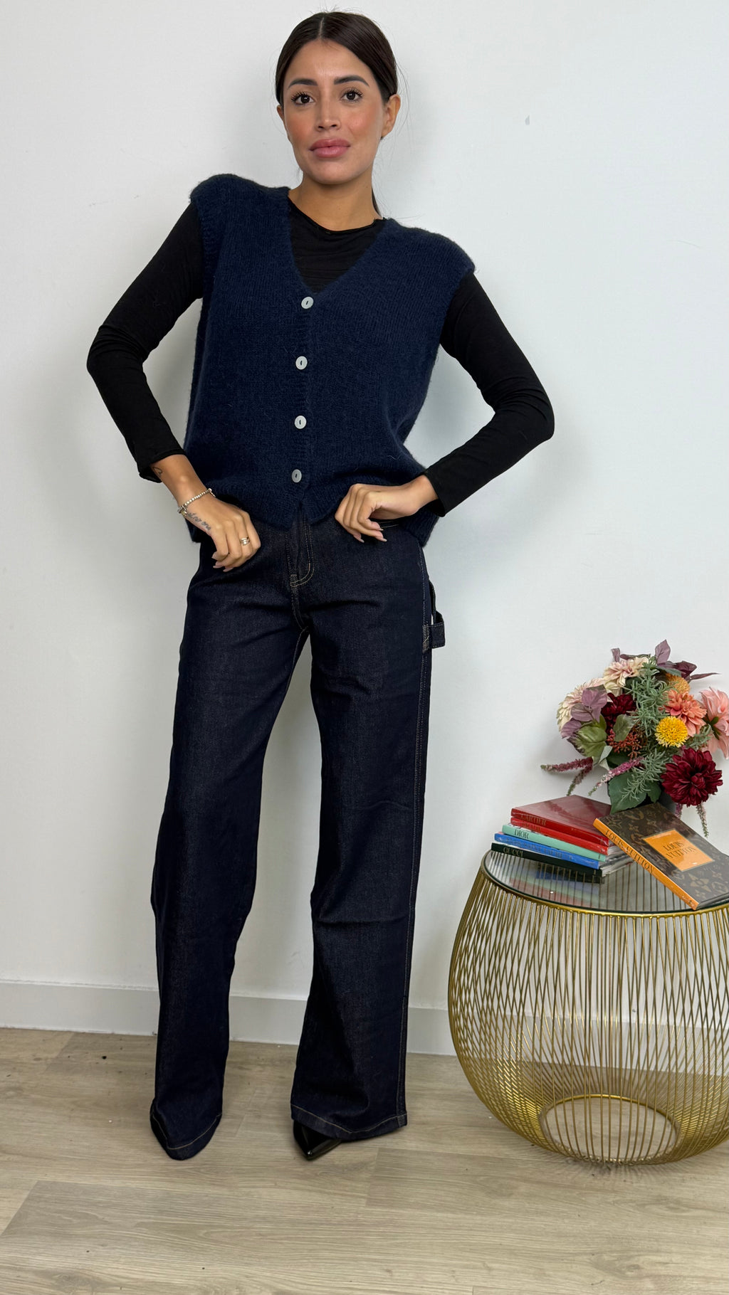 Gilet con Bottoni