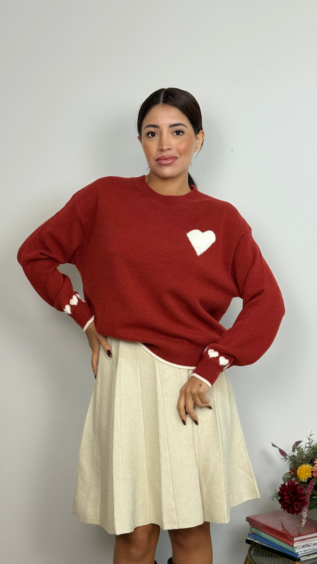 Gonna in Maglia Plissetata