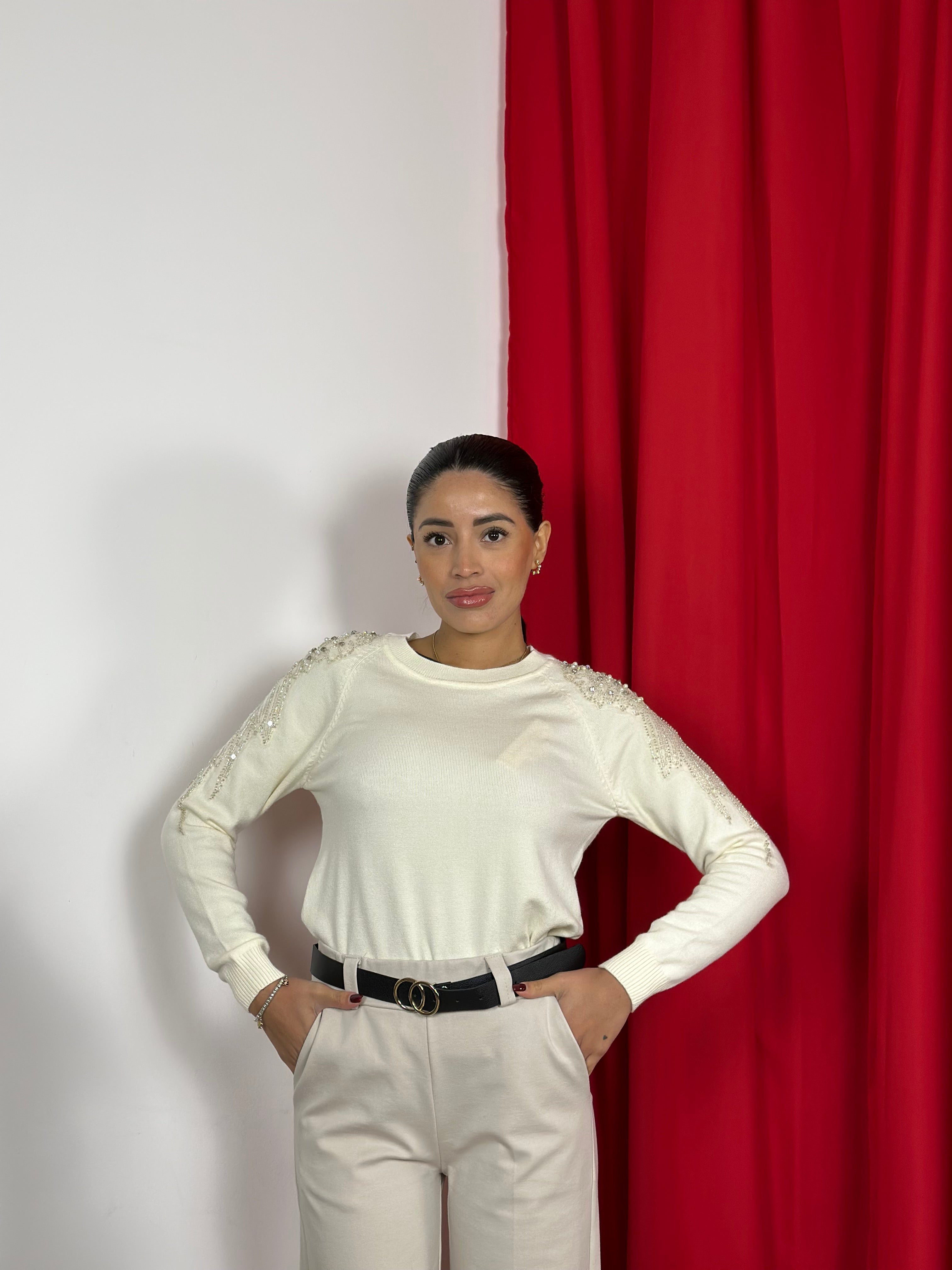 Maglioncino con le Perle