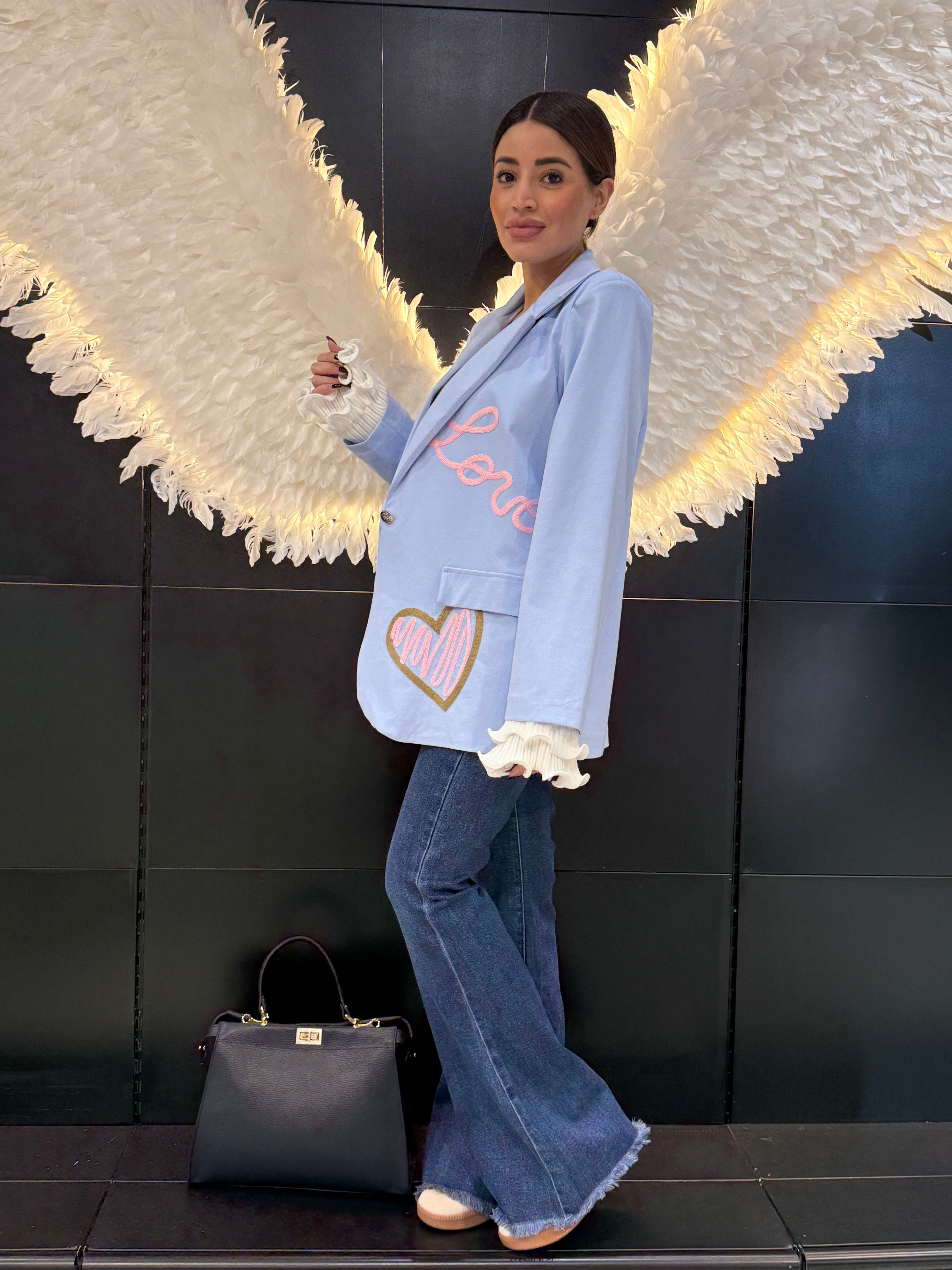 Jeans  a Zampa Sfrangiato