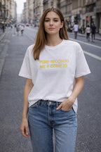 T-Shirt Over with Writes Ricamato 2.0