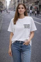 T-Shirt Over with Writes Ricamato 2.0