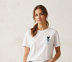 T-Shirt Over with Writes Ricamato