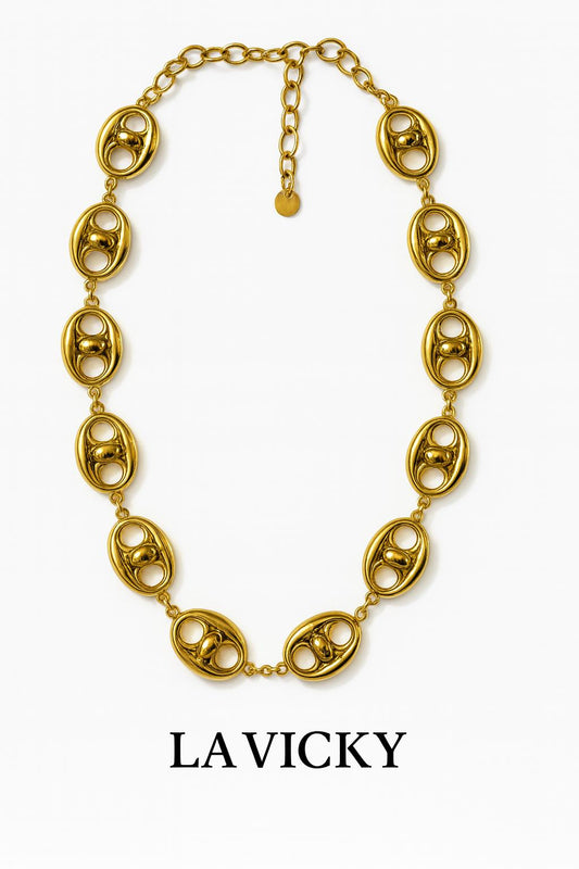 Collana Goccia Traforata