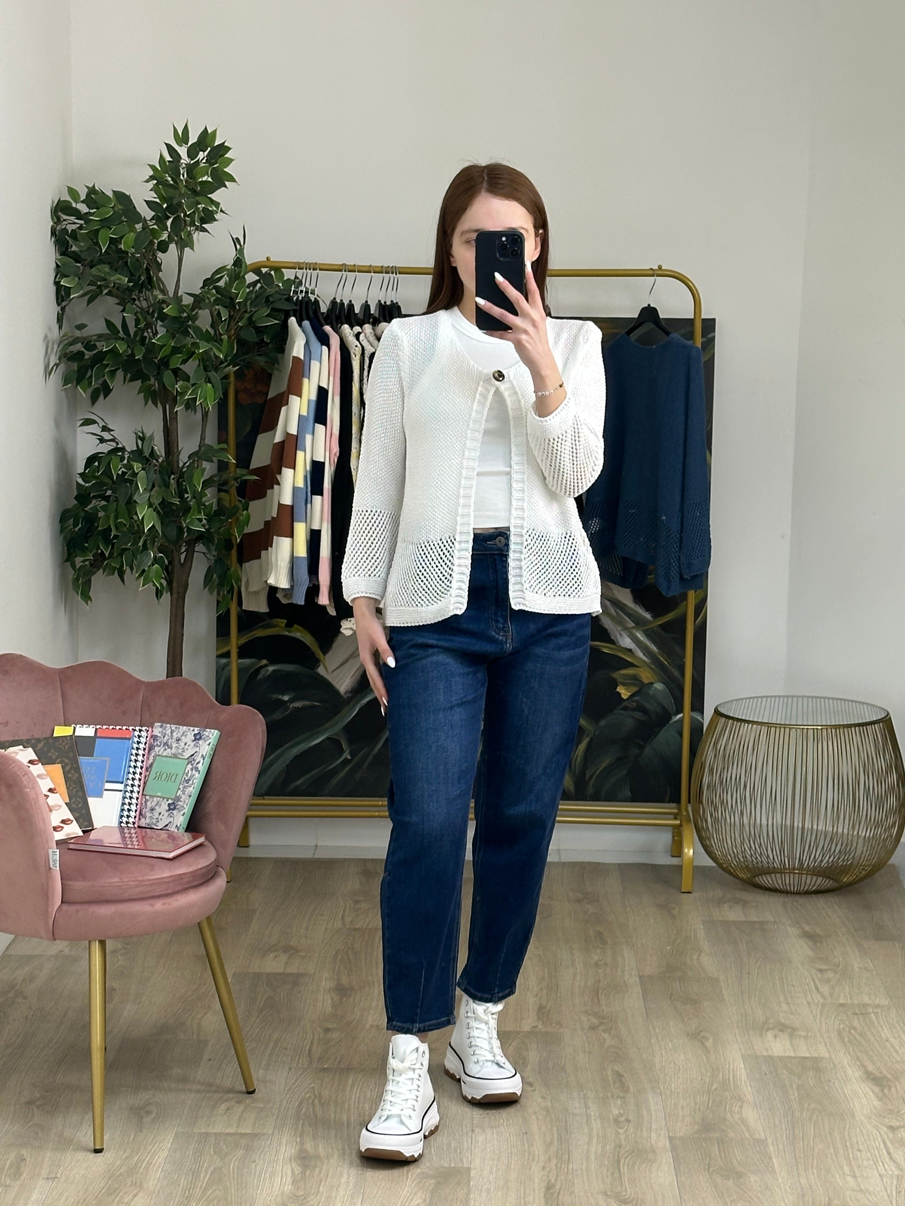 Cardigan Traforato