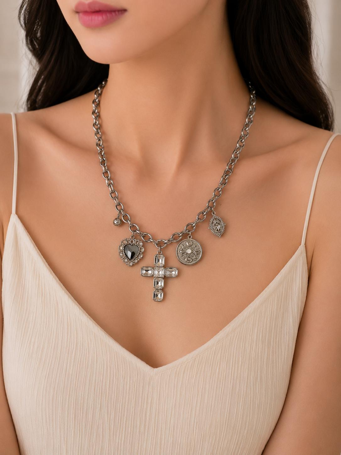 Collana Multi Design Grey