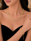 Collana Heart Brillantinata