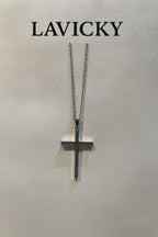 Collana Croce Strass