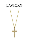 Collana Croce Strass