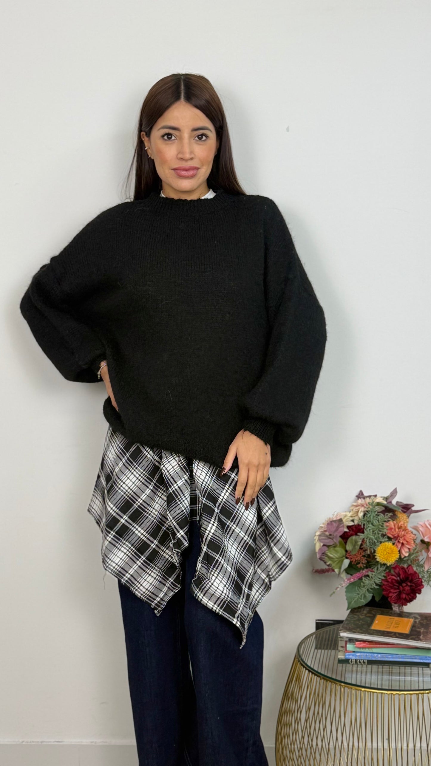 Camicia finta in vita