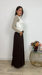 Gilet misto lana