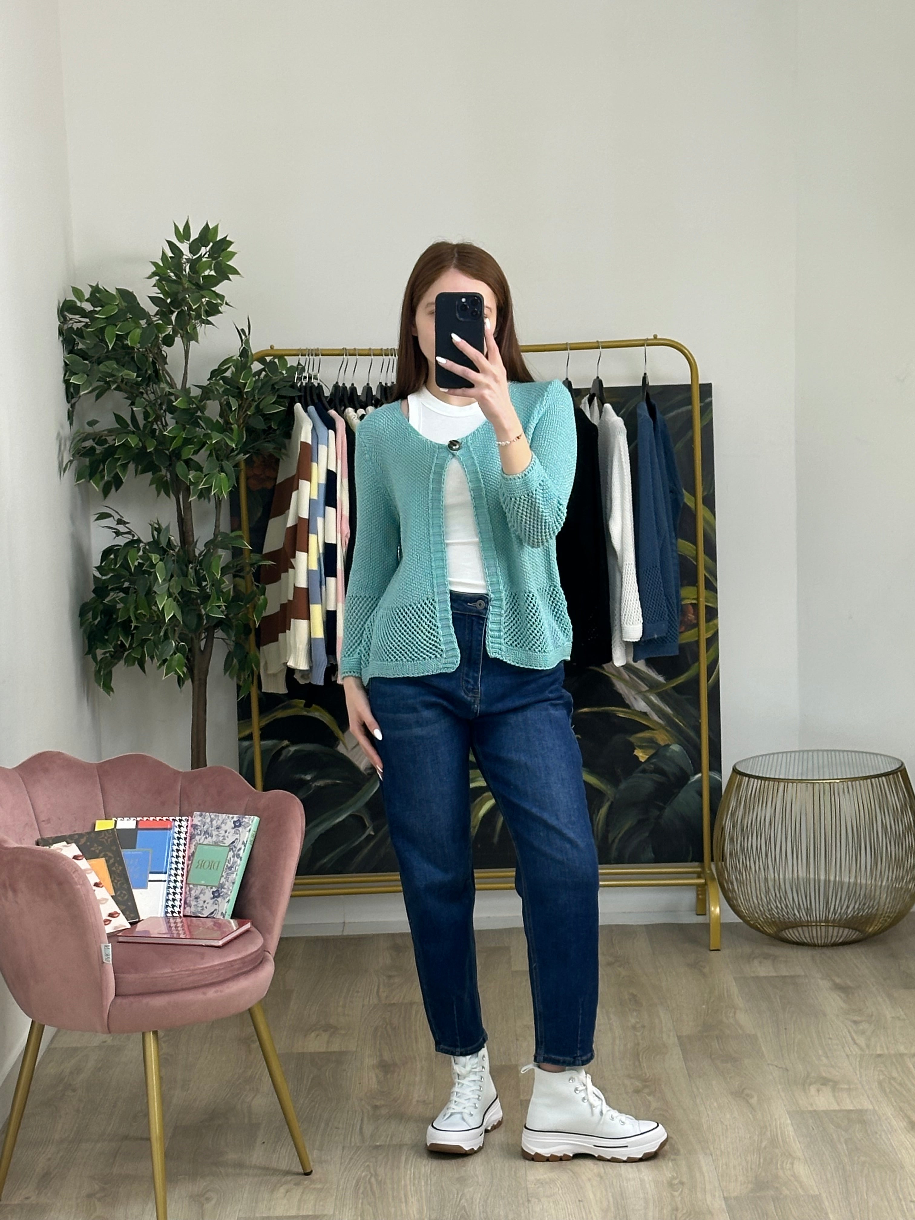 Cardigan Traforato