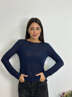 Maglietta Misto Cashmere Over