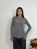 Maglietta Misto Cashmere Over