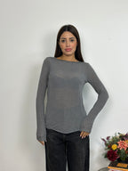 Maglietta Misto Cashmere Over