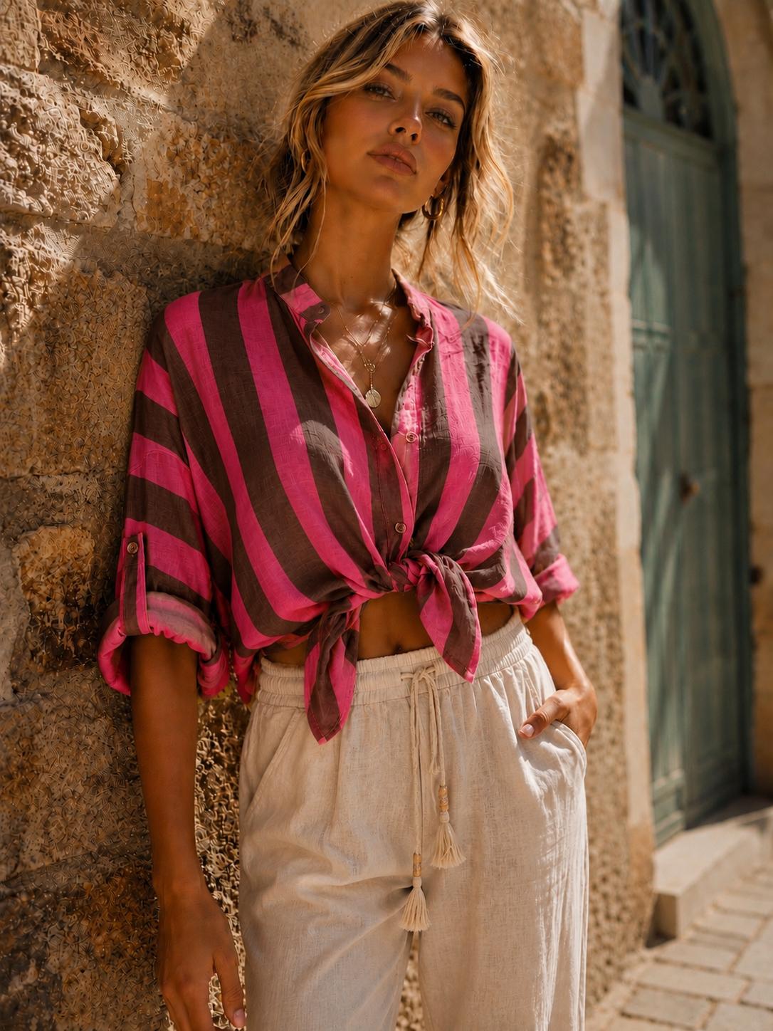 Camicia Bicolore