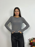 Maglietta Misto Cashmere Over