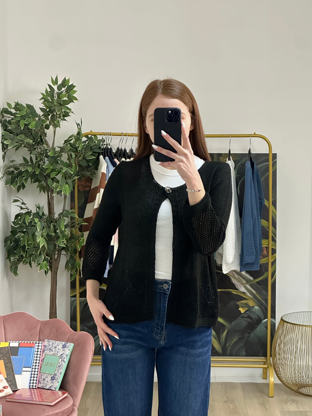 Cardigan Traforato