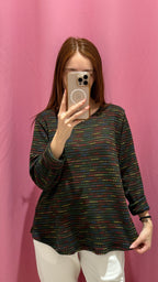 maglia pois multicolori