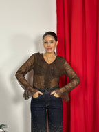 Camicia  in pizzo