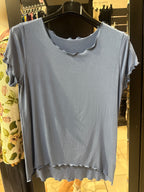 Maglia con Pieghe Lunga