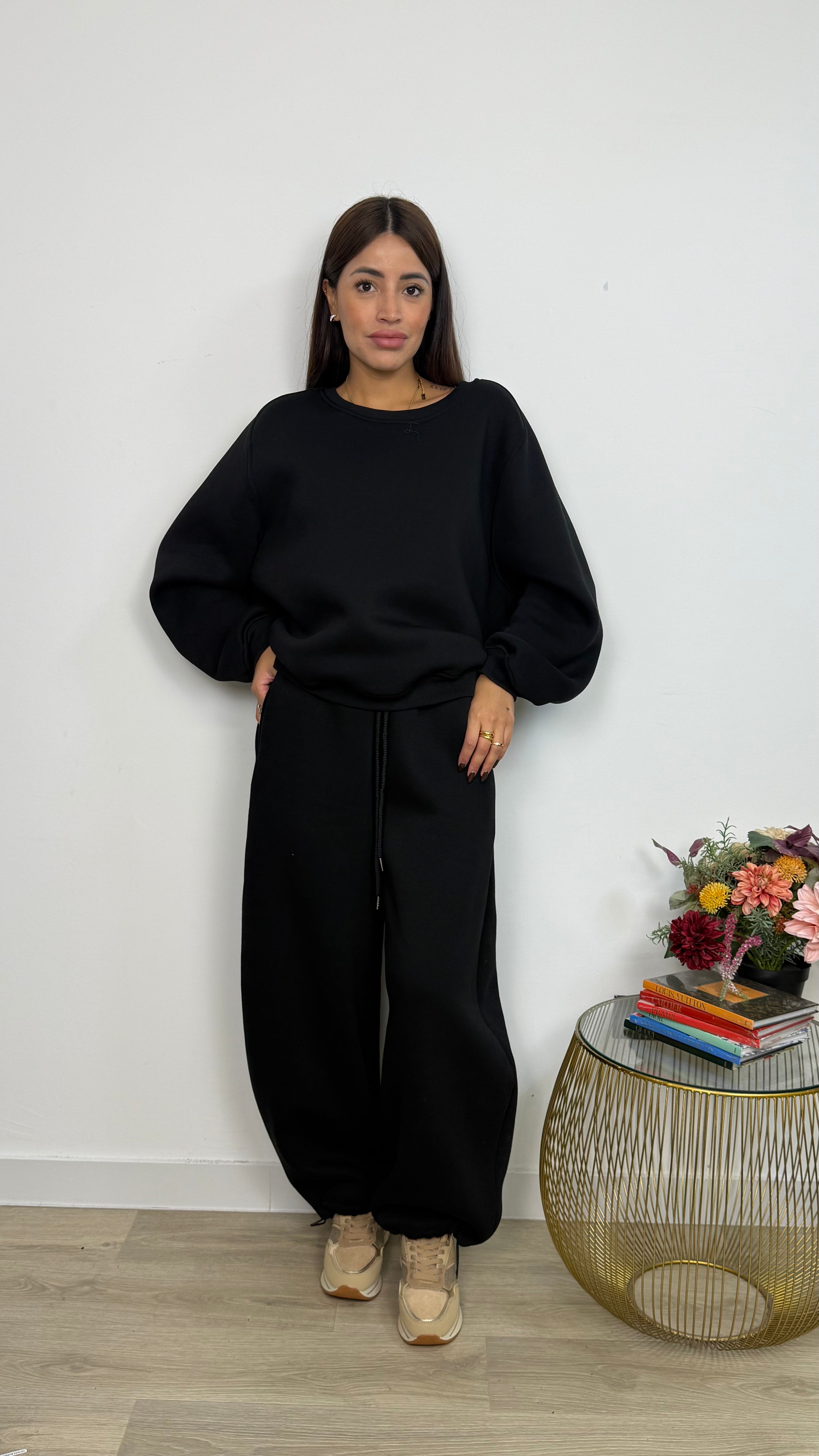 Pantalone Jogger felpato Lumina