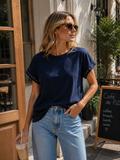 T-Shirt con le Borchie