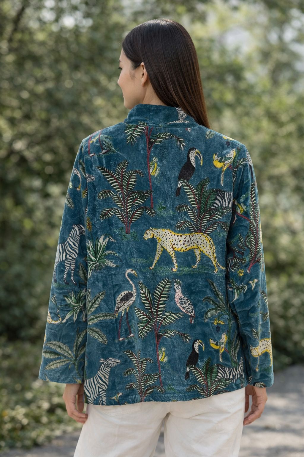 Giacca Etniche Stampate