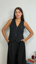 Gilet gessato
