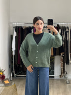 Cardigan Corto Traforato
