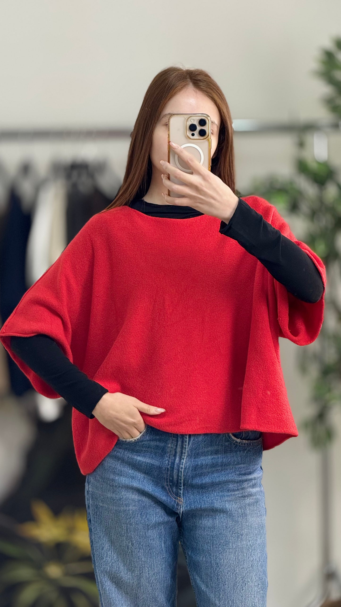 Maglione Manica Tre Quarti