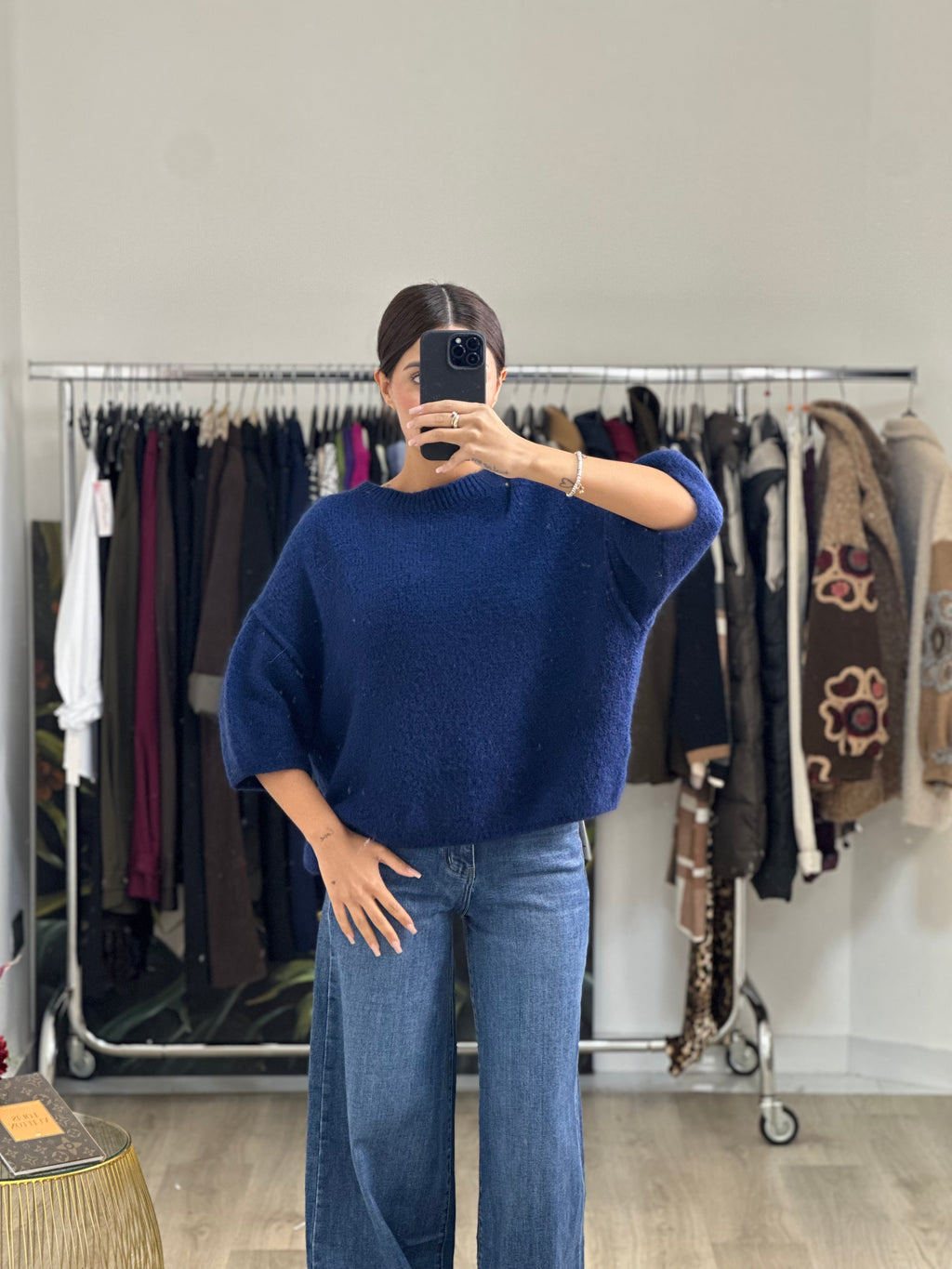 Maglione Morbido Tre Quarti