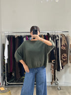 Maglione Morbido Tre Quarti