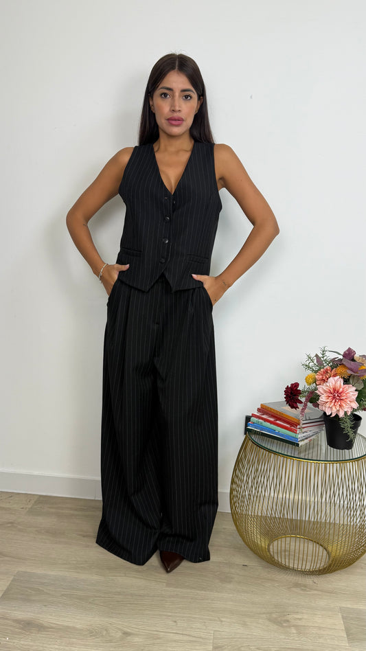 Pantalone gessato