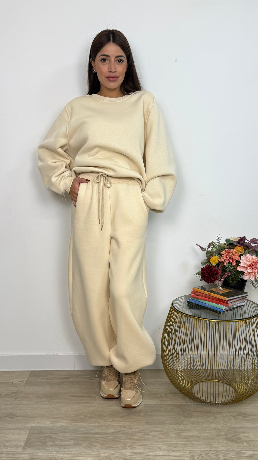 Pantalone Jogger felpato Lumina