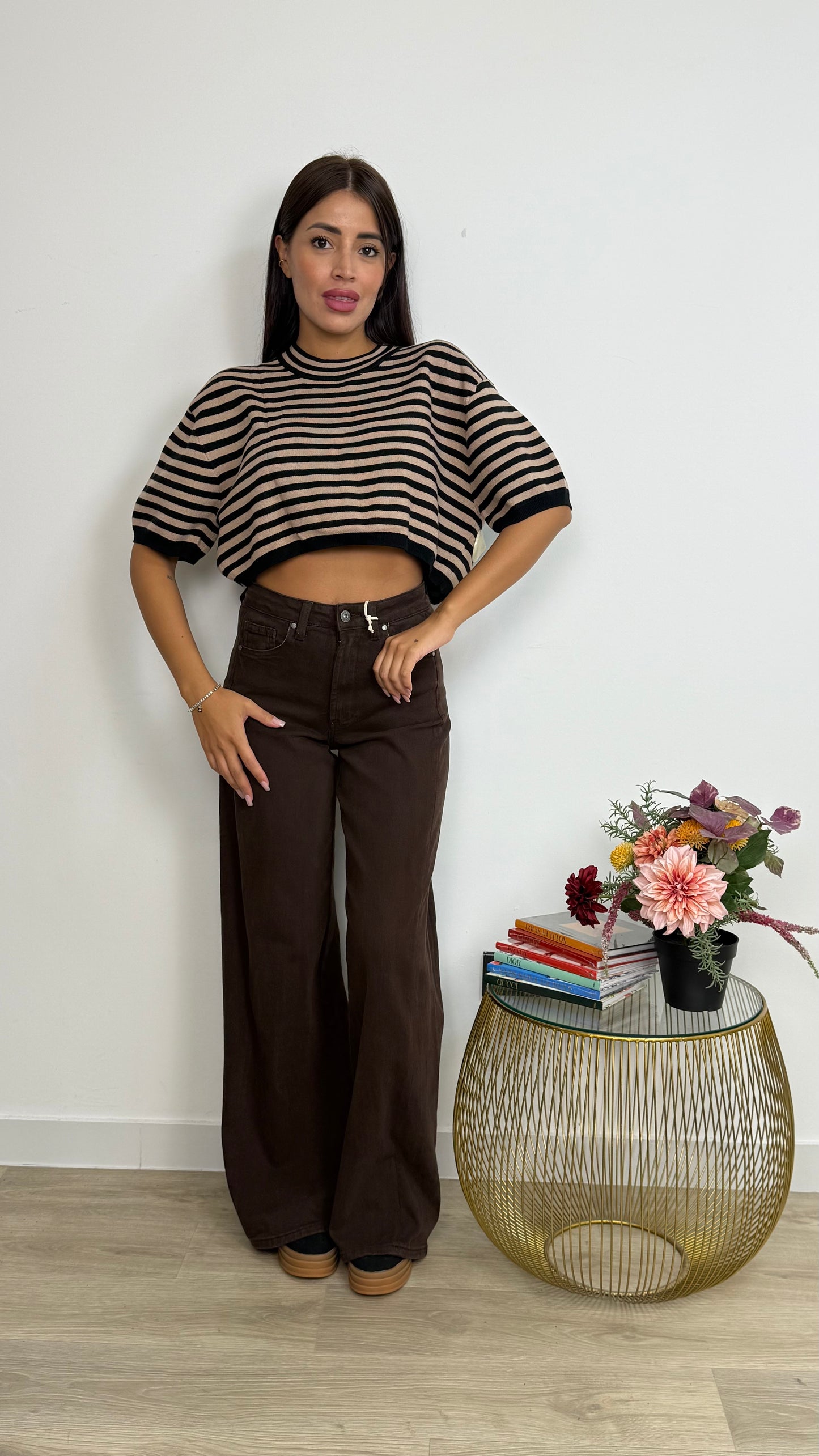 Jeans marron