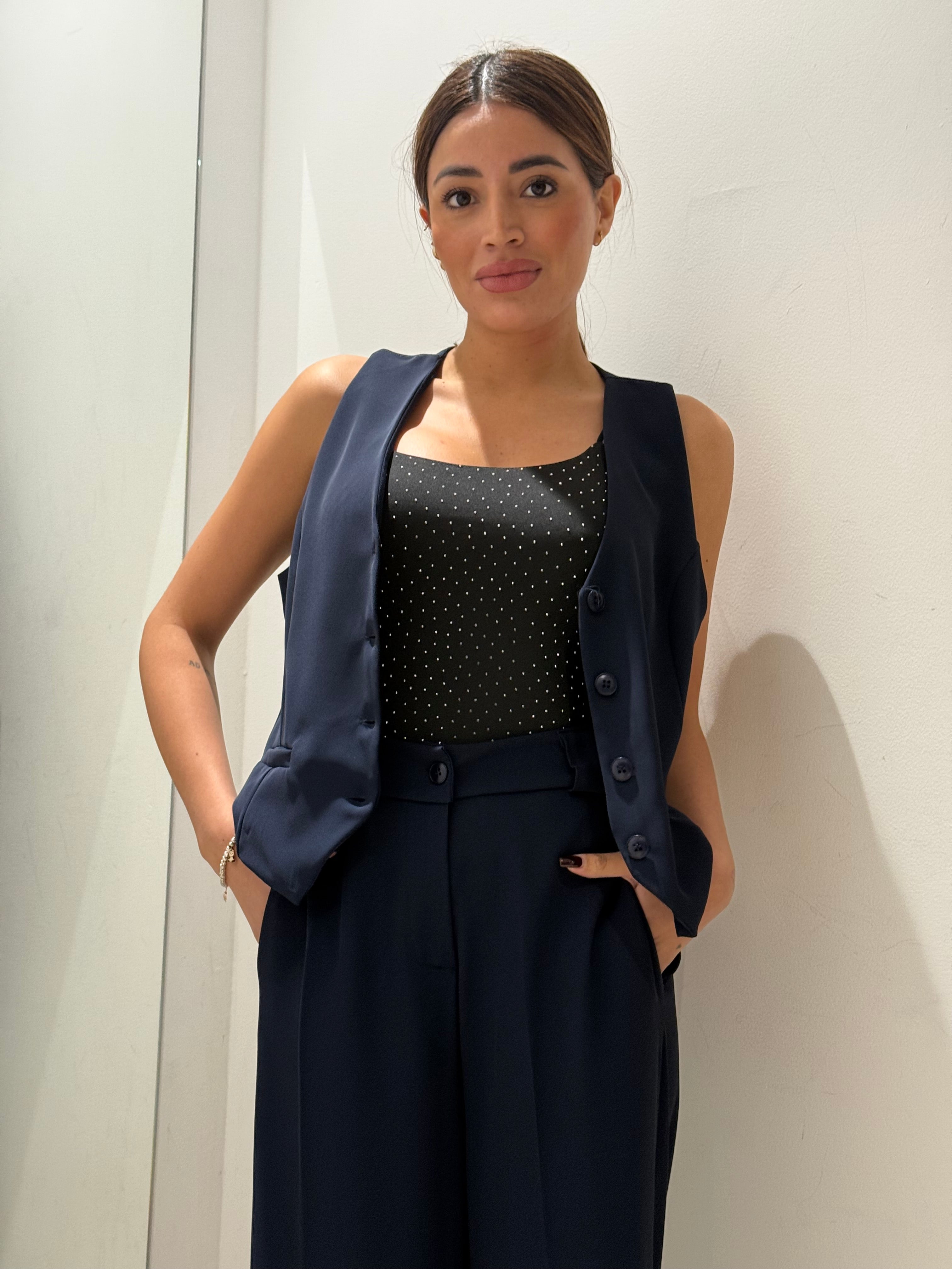 Gilet con 4 Bottoni