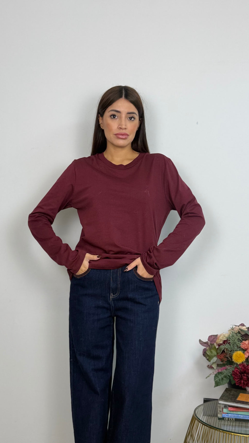 Maglia Over Girocollo Lumina