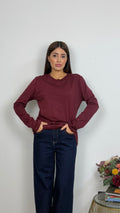 Maglia Over Girocollo Lumina