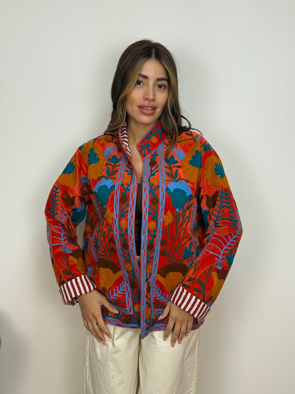 Giacca etniche ricamate