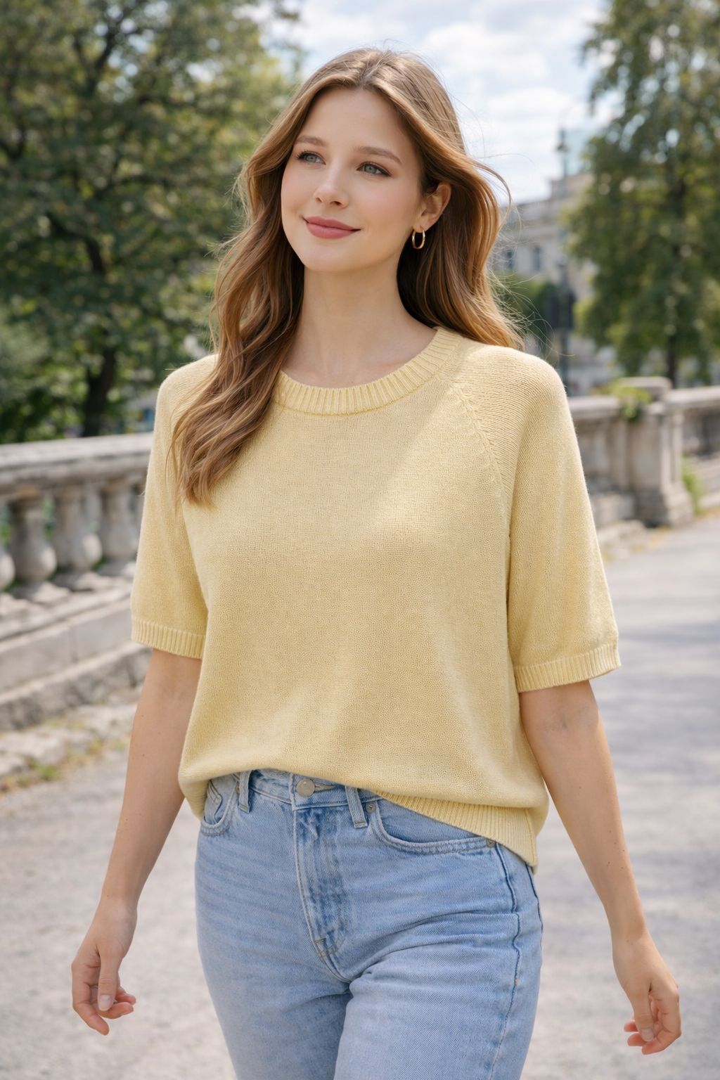 Maglia 3/4 Cotone